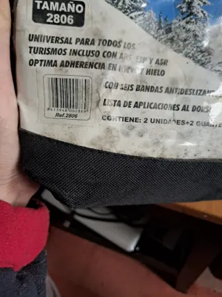Cadenas de nieve para coche