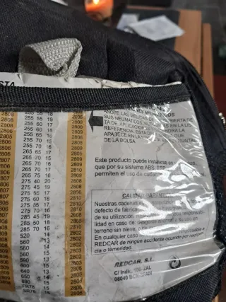 Cadenas de nieve para coche