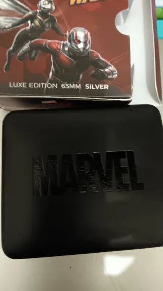 Moneda Plata Marvel Ant-Man & Wasp 100g