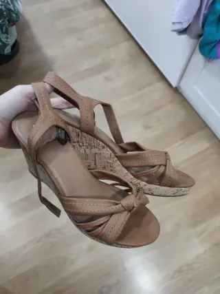 Sandalias de cuña
