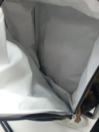 Taburete plegable camping camuflaje