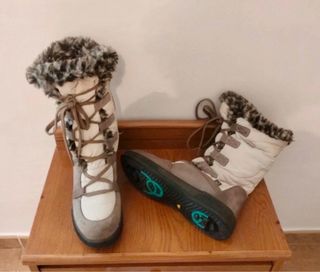 Botas de nieve con crampones