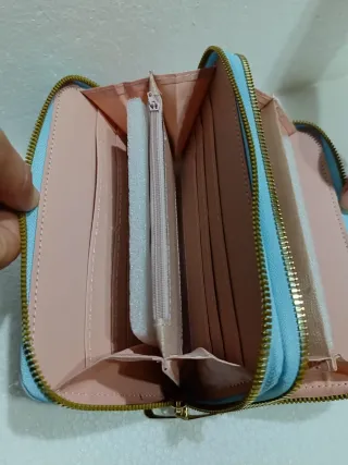 Portafoglio donna trapuntato