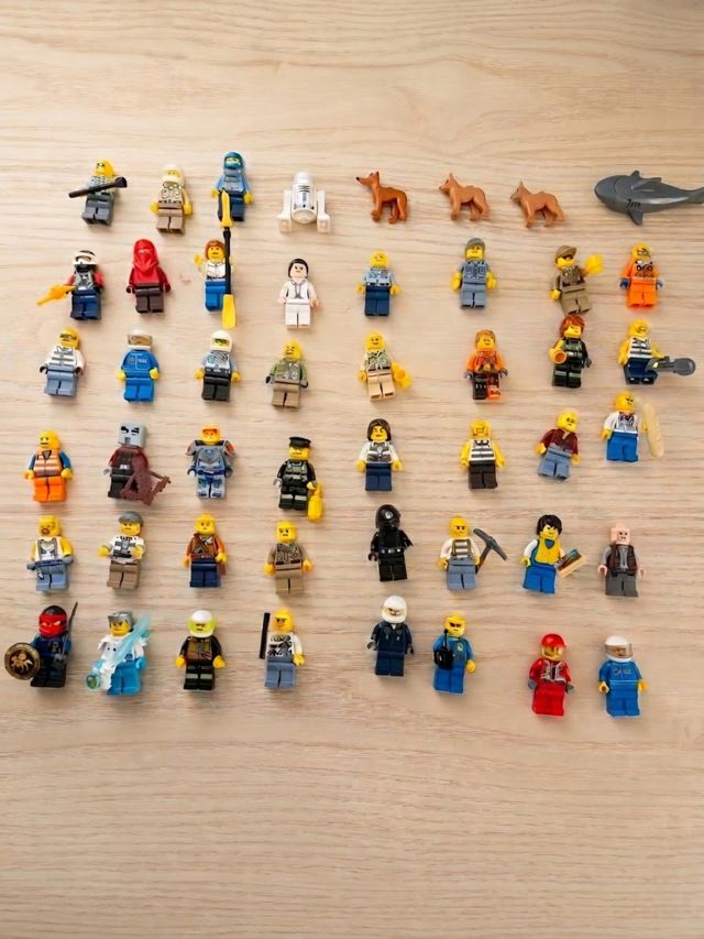 Lote 45+ Minifiguras LEGO Variadas