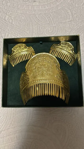 Peinetas Falleras Oro