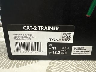 Zapatillas CrossFit TYR CXT-2 Blancas/Rojas