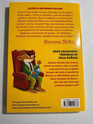 5 libros de Geronimo Stilton