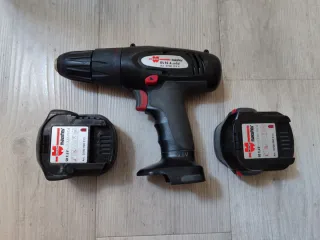 Taladro a batería + 2 baterías