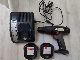 Taladro a batería + 2 baterías