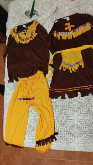 Disfraz India Americana Talla Única