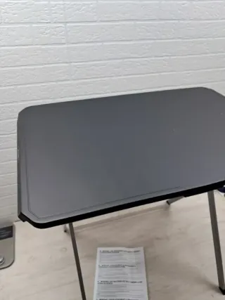 Mesa Auxiliar Plegable Negra Lifetime