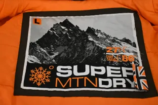 Abrigo Superdry L MTN Marrón Naranja
