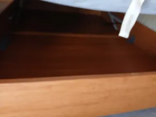 Canapé abatible y colchón viscoelástico