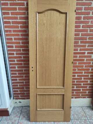 Puerta de habitación color haya