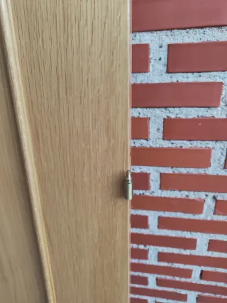 Puerta de habitación color haya