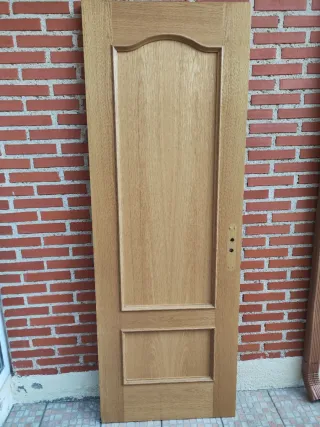 Puerta de habitación color haya