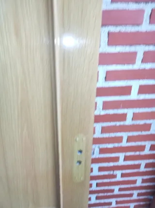 Puerta de habitación color haya