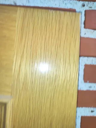 Puerta de habitación color haya