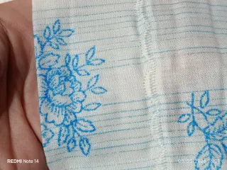 Juego sábanas verano vintage flores azules