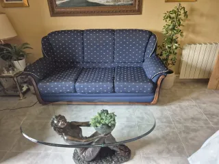 Conjunto dos Sofás 3+2 plazas (convertible cama)