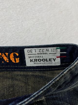 Diesel Jeans Uomo Vintage W32 Blu