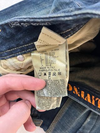 Diesel Jeans Uomo Vintage W32 Blu