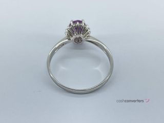 anillo oro 18k con piedra con sin piedra,amatista,diamante