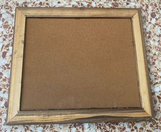 Cuadro antiguo paisaje marino