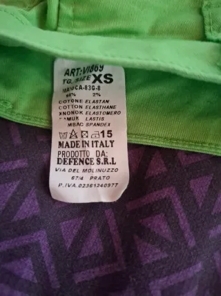 Pantalone ragazza verde