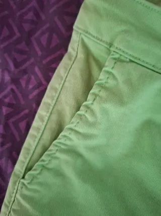 Pantalone ragazza verde