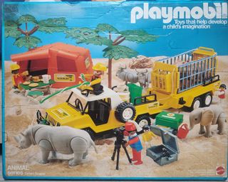 Playmobil 9768 Mattel (U.S.A.) Safari Scene