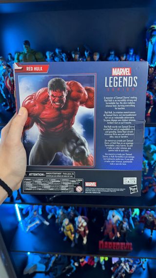 Red Hulk Marvel Legends Figura