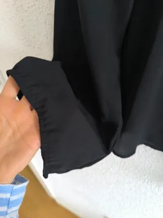 Blusa negra talla XS