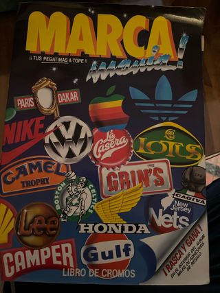 Álbum de cromos MARCA ¡Tus pegatinas a tope!