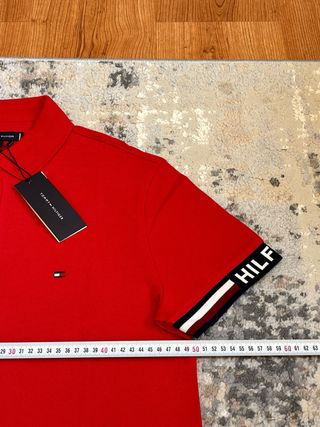 Polo Tommy Hilfiger Rosso Taglia M