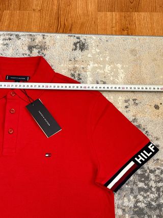 Polo Tommy Hilfiger Rosso Taglia M