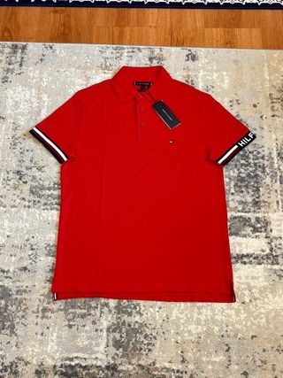 Polo Tommy Hilfiger Rosso Taglia M