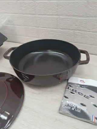 STAUB Rustidera chistera de Hierro Fundido 28 cm