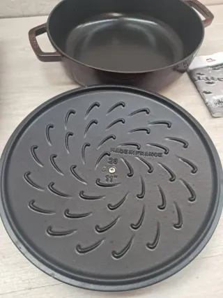 STAUB Rustidera chistera de Hierro Fundido 28 cm