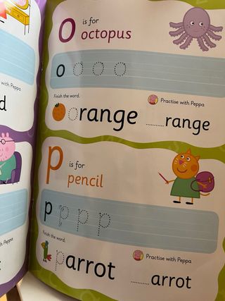 4 libros Peppa Pig Inglés