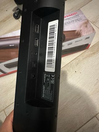Barra de Sonido Sharp HT-SB107 Negra