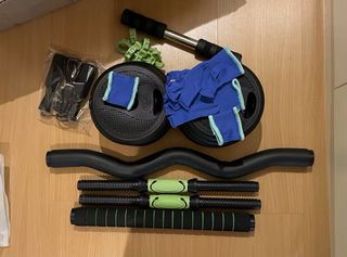 ◆NUEVO PRECINTADO◆ Juego de pesas 30Kg a estrenar