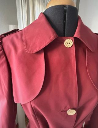 Gabardina de diseñador nueva