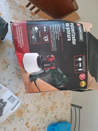 Pulverizador de pintura Parkside PFS 450 A1
