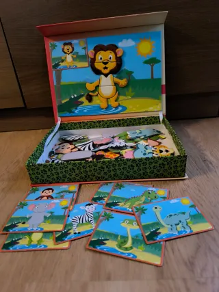 Juego magnético Playtive Junior animales