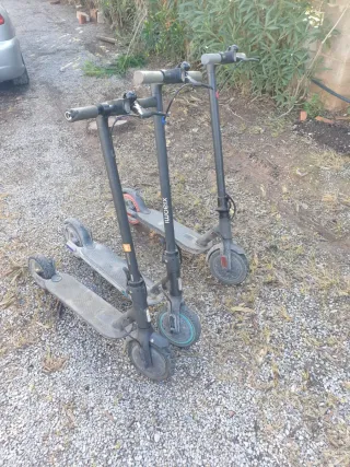 3 Patinetes Eléctricos Xiaomi