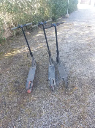 3 Patinetes Eléctricos Xiaomi