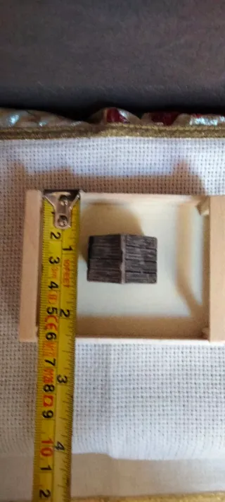 Cassettina in legno con casetta