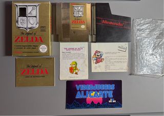 The Legend of Zelda Nintendo NES PAL ESP