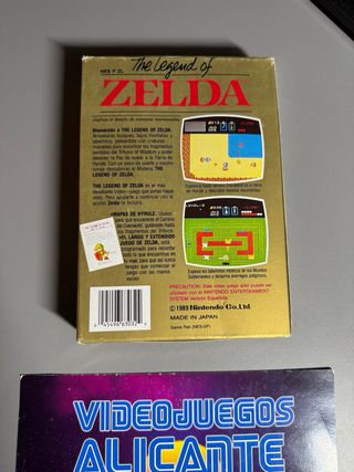 The Legend of Zelda Nintendo NES PAL ESP